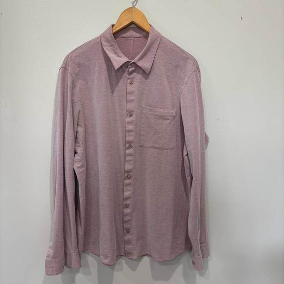lululemon athletica Pink Casual Button Down Shirt - Picture 1 of 11